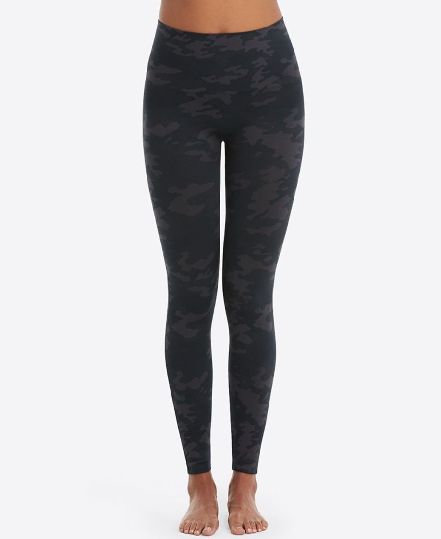 Leggings Spanx | Ecocare Seamless Camo Leggings Black Camo