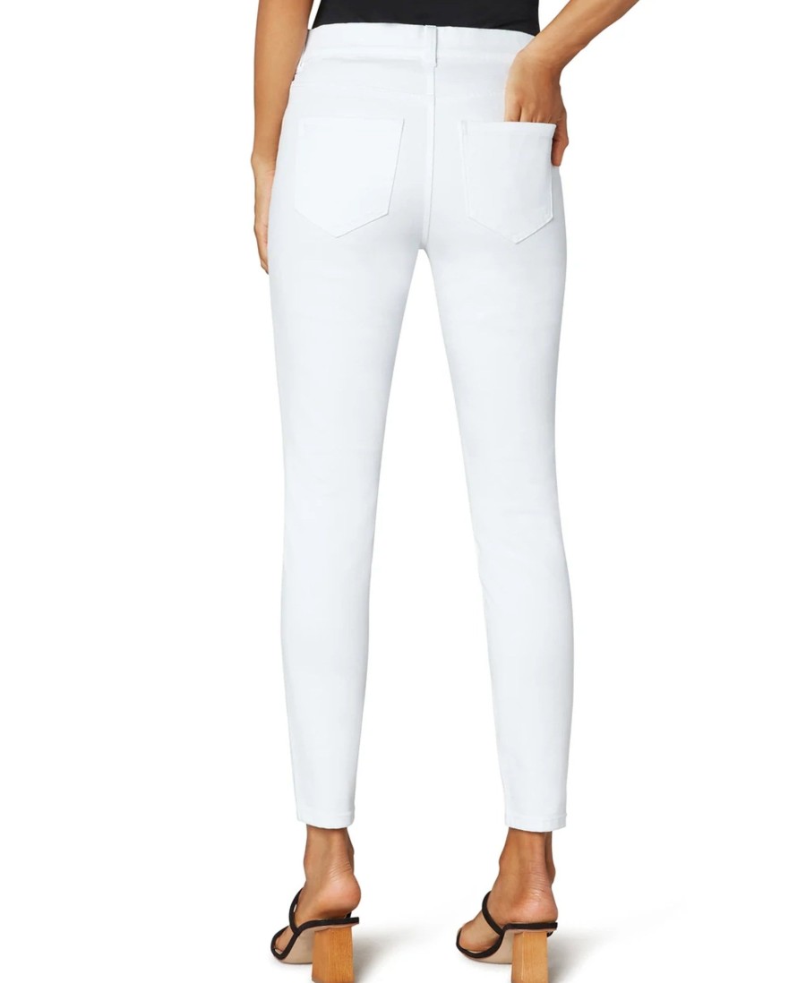 Jeans Liverpool Los Angeles | Gia Glider No-See-Thru Jeans White