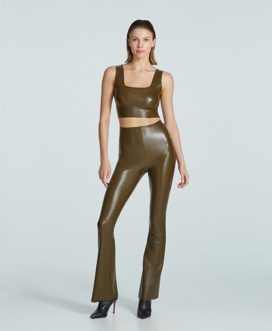 Leggings Commando | Faux Leather Flared Leggings