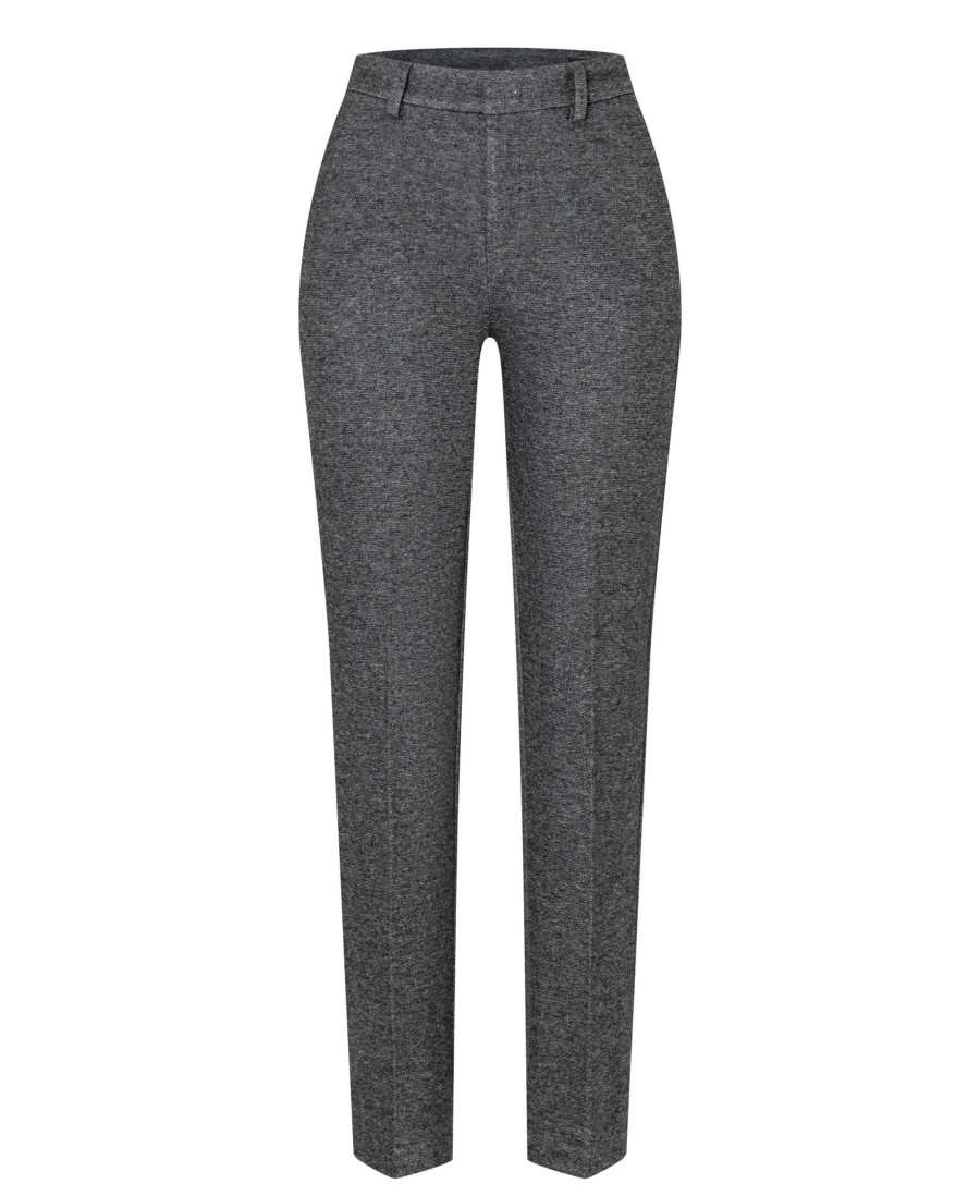 Clothing MAC | Chia Premium Jersey Cigarette Trousers