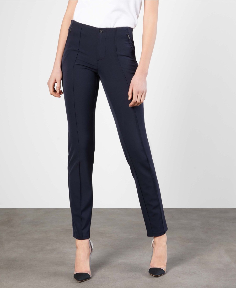 Clothing MAC | Anna Zip Trousers