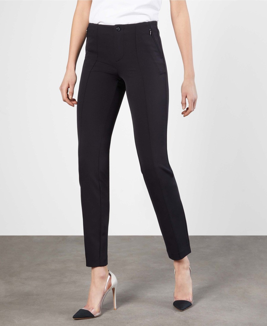 Clothing MAC | Anna Zip Trousers