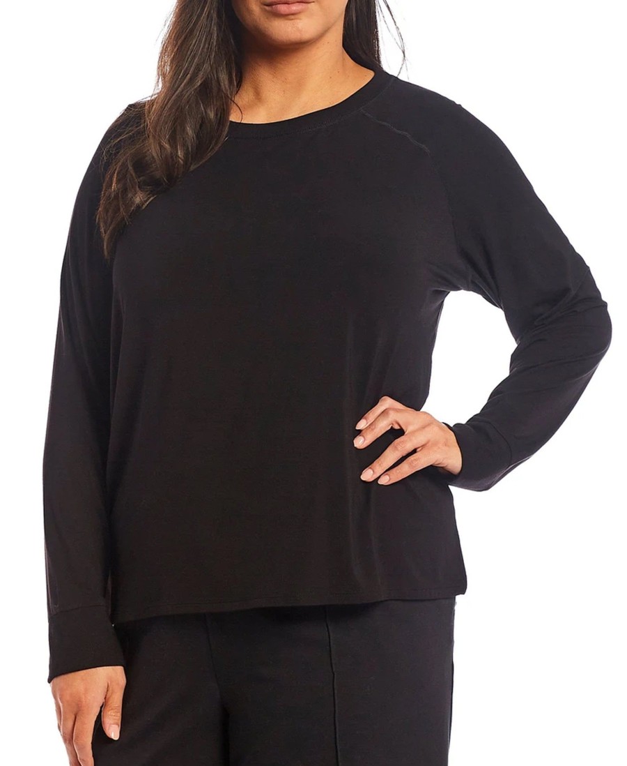 Clothing Donna Karan | Lounge Crew Neck Top