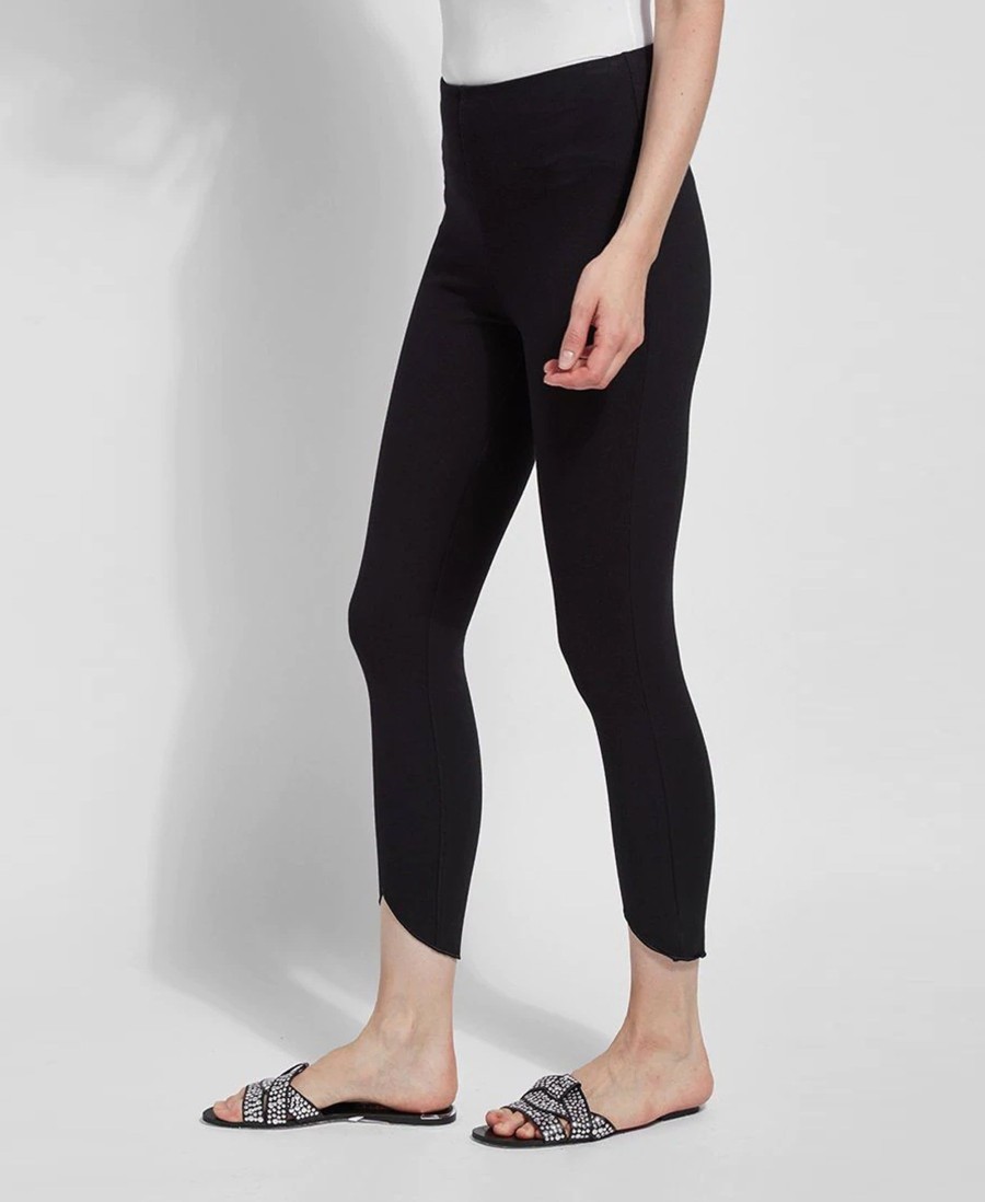 Leggings Lysse | Lynette Scallop Edge Denim Leggings