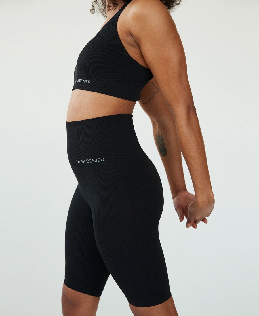 Leggings Dear Denier | Lena Seamless Rib Active Shorts