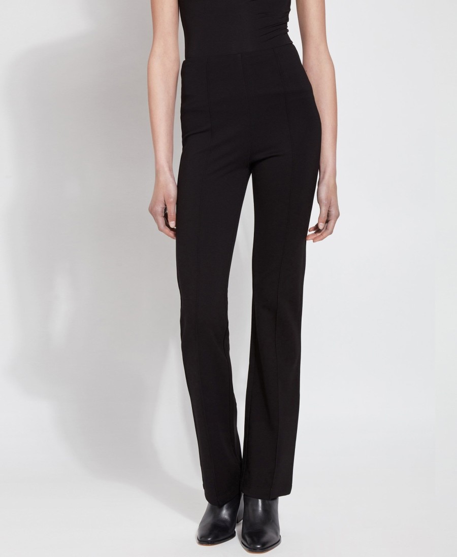 Leggings Lysse | Ponte Wide Leg Trousers Black