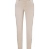 Clothing MAC | Rich Slim Chic Croppedjeans 214W Smoothly Beige