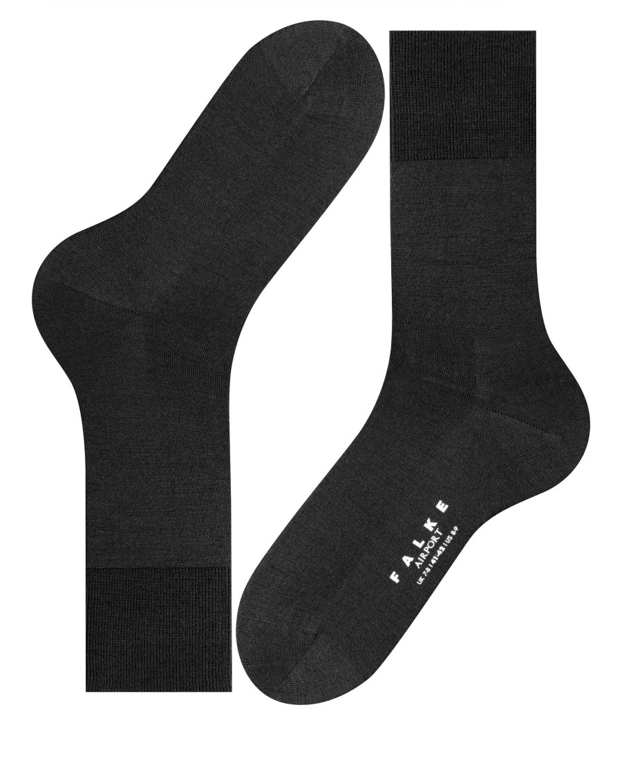 Socks Falke | Airport Mens Wool & Cotton Socks