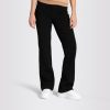 Clothing MAC | Jersey Flare Trousers 090R Black