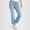 Jeans MAC | Dream Kick Flare Crop Jeans 427 Summer Blue Wash