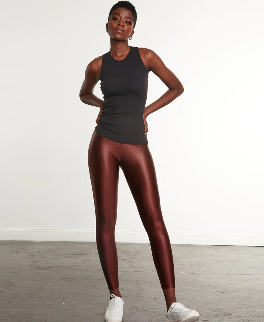 Leggings Commando | Matte Metallic Liquid Leggings Copper