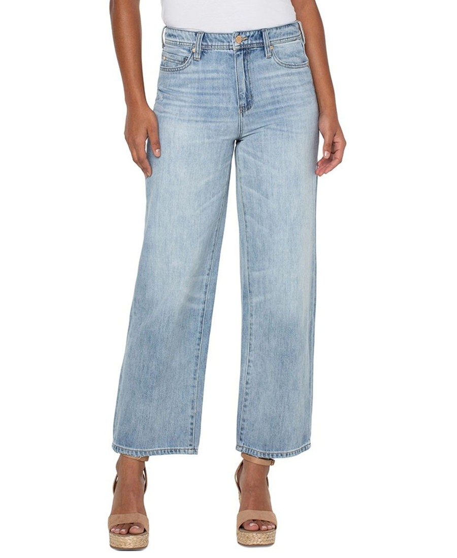 Jeans Liverpool Los Angeles | Tucker Easy High Rise Straight Jeans Animas Animas 7214