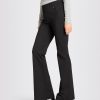 Clothing MAC | Luxury Bootcut Zip Trousers