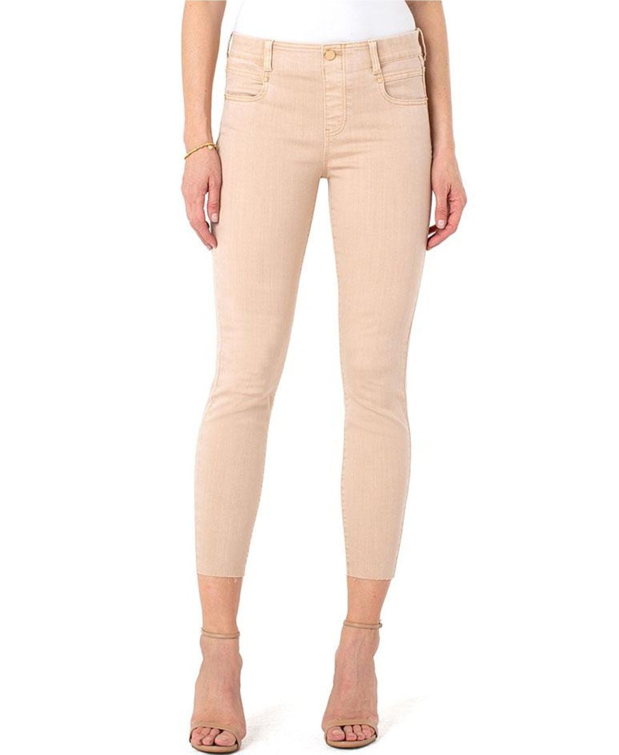 Jeans Liverpool Los Angeles | Gia Glider Pull-On Crop Jeans