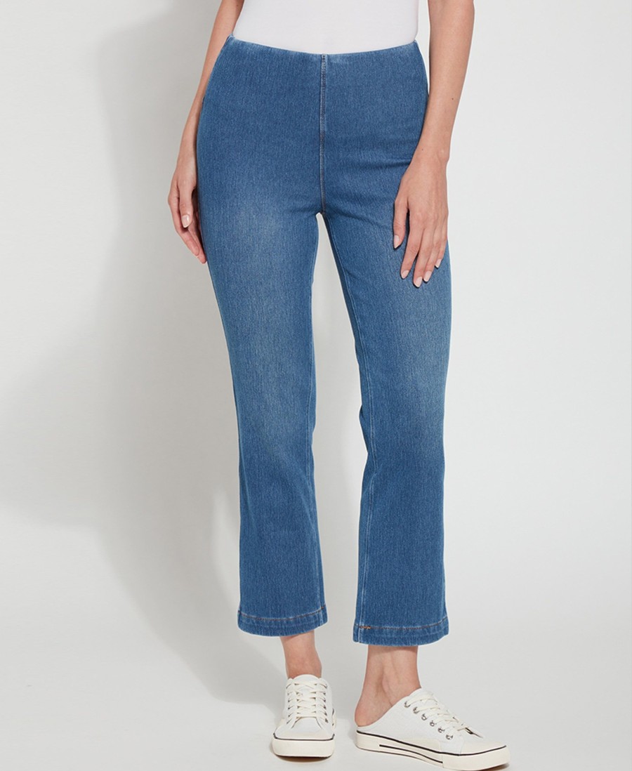 Jeans Lysse | Baby Bootcut Ankle Pull-On Jeans