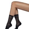 Socks Sarah Borghi | Giulia Sparkling Ajoure Ankle Socks