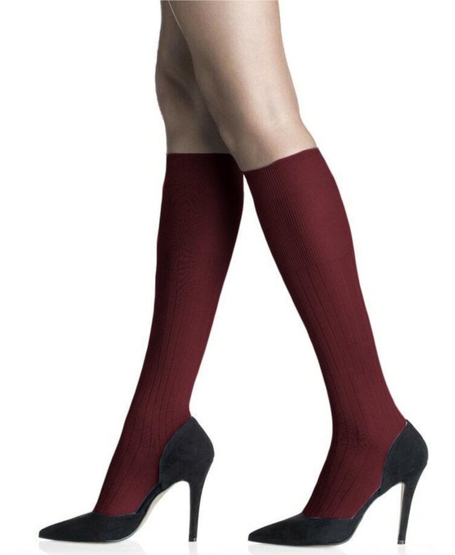 Socks Sarah Borghi | Iole Rib Knee-Highs