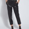 Leggings Lysse | Brisk Vegan Leather Leggings Black