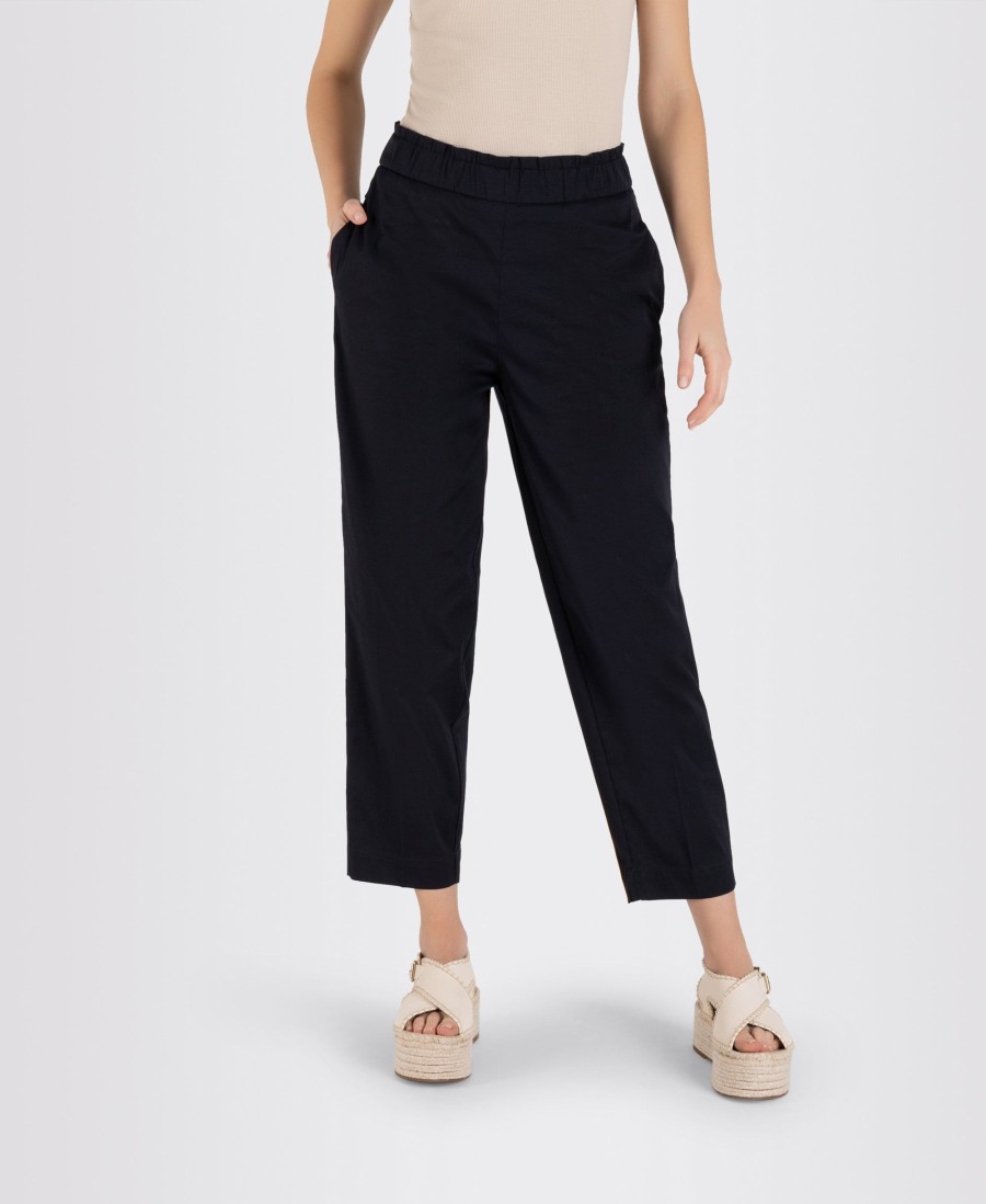 Clothing MAC | Cleo Cotton Summer 7/8 Trousers