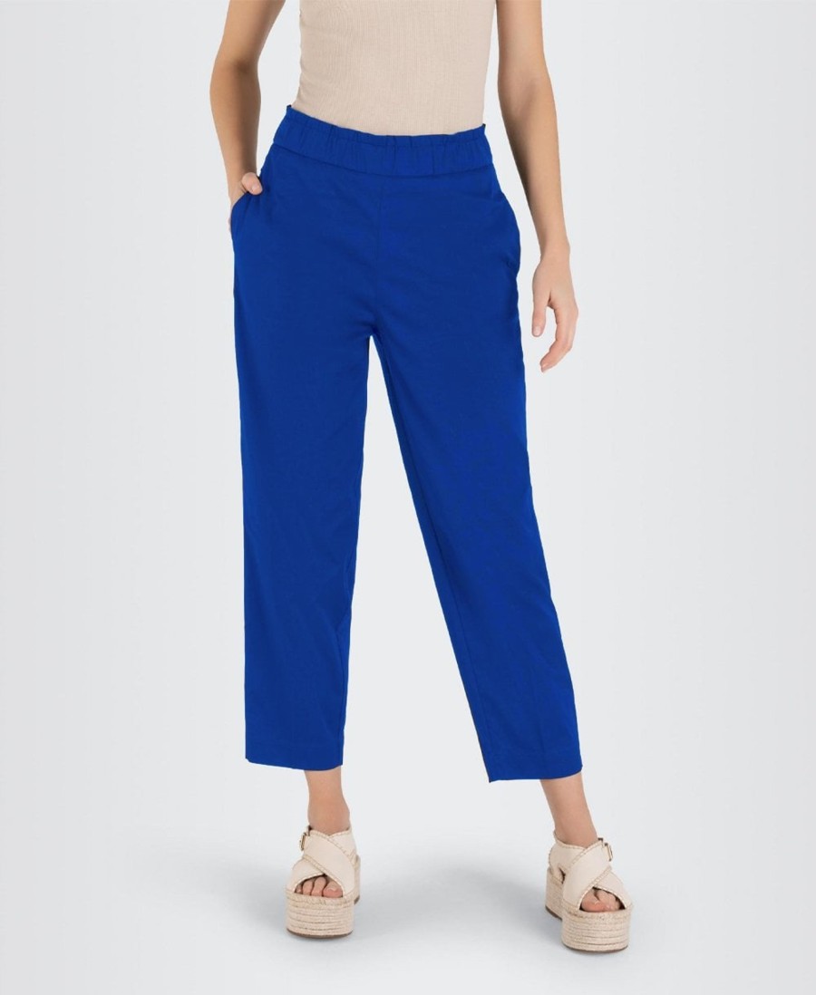 Clothing MAC | Cleo Cotton Summer 7/8 Trousers