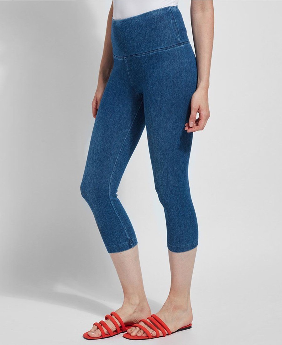 Leggings Lysse | Denim Capri Leggings